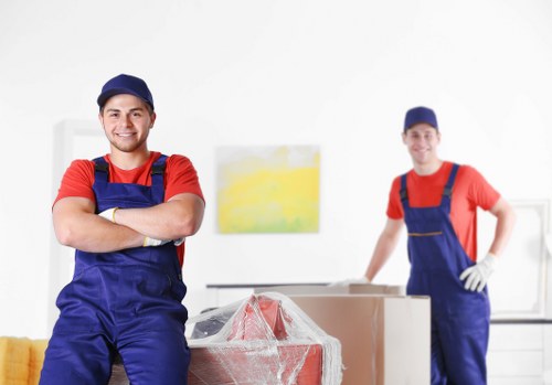 Local moving service across Dulwich residential streets