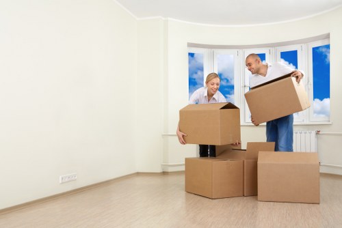 House movers planning a local residential move in Dulwich