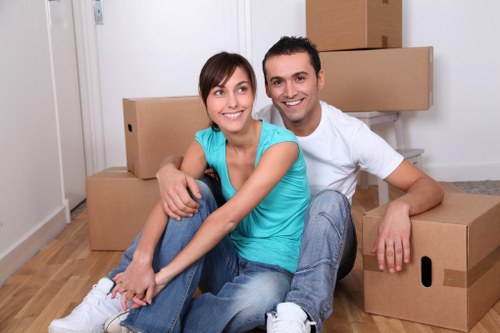 Removal of sofa and household furniture from a Dulwich home