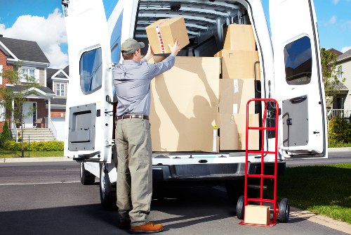 Local moving team handling boxes and furniture in Dulwich
