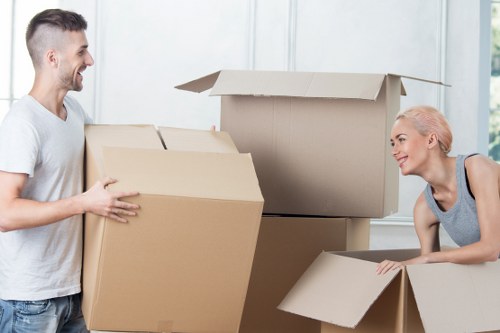 Local Dulwich removal van for residential moving day