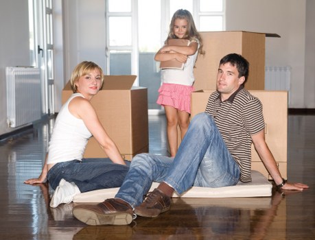 Local removal service vehicle and moving equipment in Dulwich